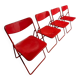 Lot de 4 chaises pliantes IKEA vintage – Circa 1970