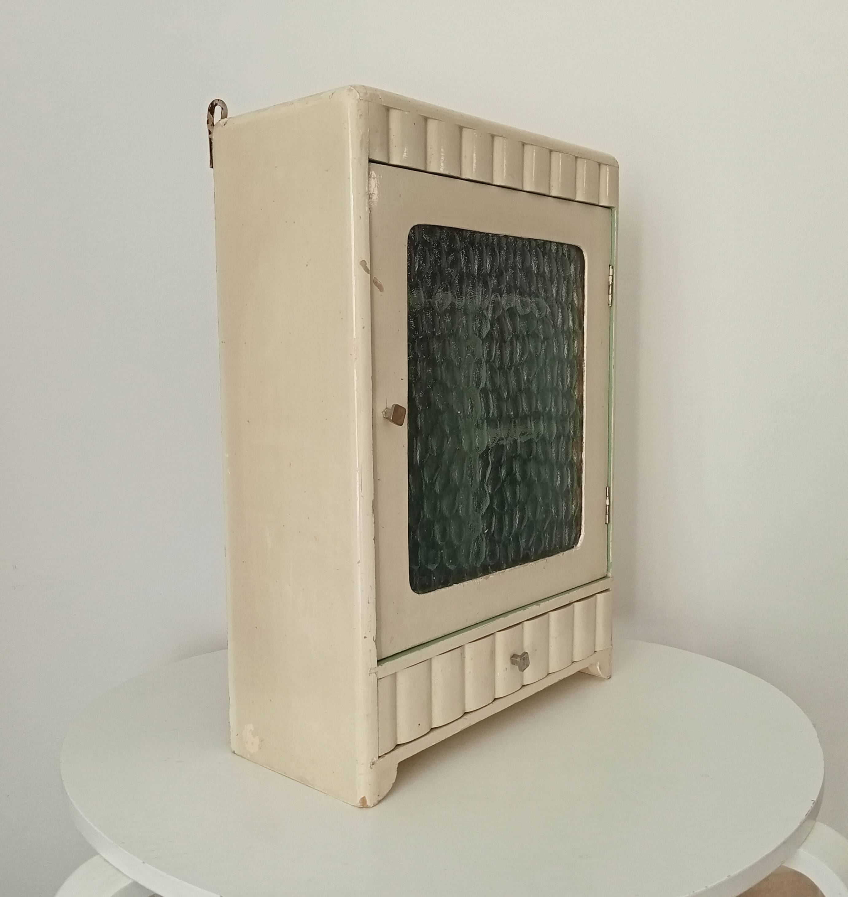 1950s art deco bathroom cabinet