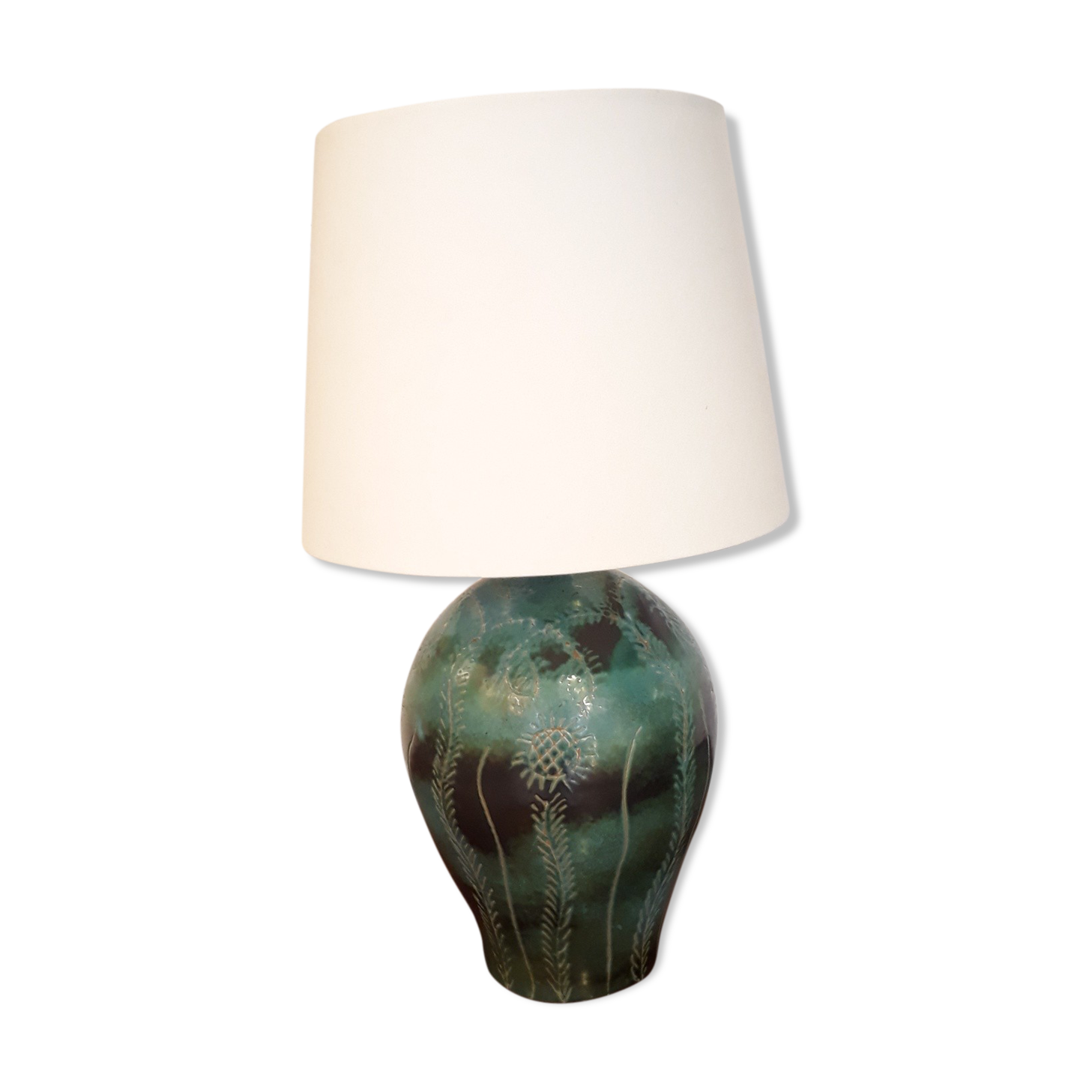 Vallauris ceramic lamp