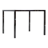 Mid-Century Resin and Stone Chrome Plated Coffee Table, 1970s, Germany