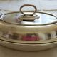 Serving dish / Silver metal vegetable