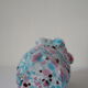 Blue Clichy glasswork vase