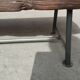 Banc brutaliste