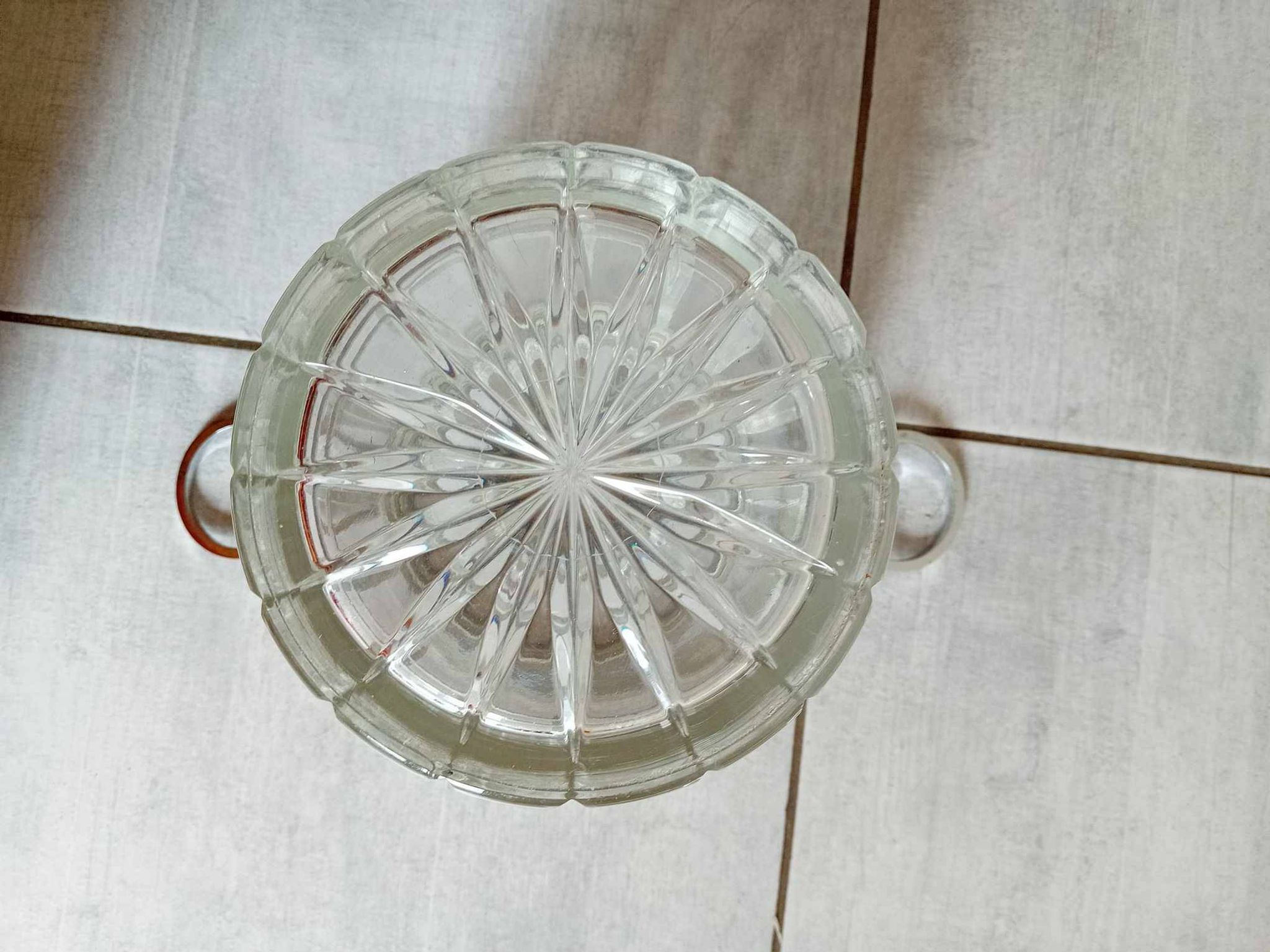 Champagne bucket in crystal 70s