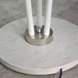 Floor chandelier 3 lights, 70s marble base