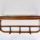 1900s Thonet Vienna Art Nouveau Secessionist Bentwood Wall Coat Rack, Austria