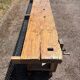 Restored old carpenter's workbench – Console / side table in solid wood