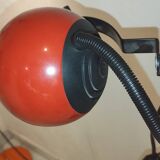 Vintage red eye ball floor lamp