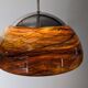 XL Murano glass pendant light by Doria Leuchten, Germany circa 1970