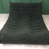 Design dark grey Togo sofa Ligne Roset by Michel Ducaroy