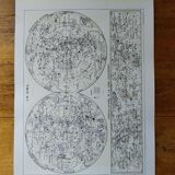 Original lithograph on the sky