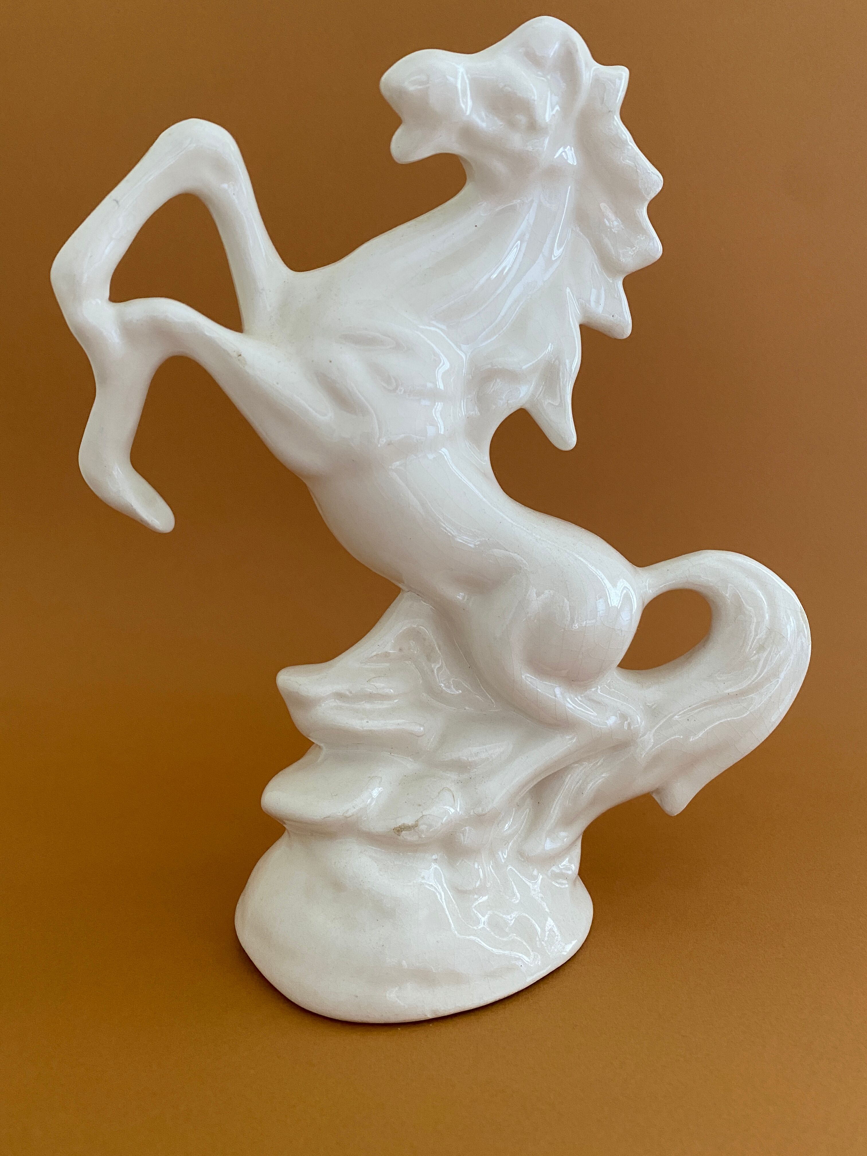 Horse art deco ceramic