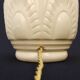 Boch cracked ceramic Art Deco lamp