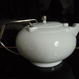 Teapot porcelain white Bernardaud model sorting Anne