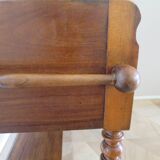 console-old dressing table-side table-mahogany stain