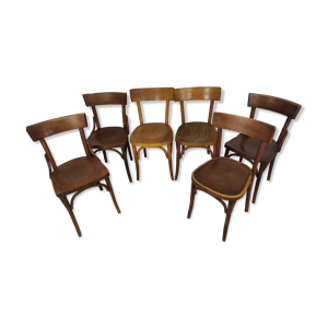 lot de 6 chaises bistrot