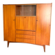 Vintage Scandinavian teak wardrobe
