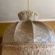 Vintage lace chandelier