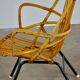 Rattan armchair by Rohe Noordwolde, Netherlands, 1960