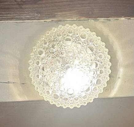 "Bulles" ceiling light / wall light by Héléna Tynell, 1960s