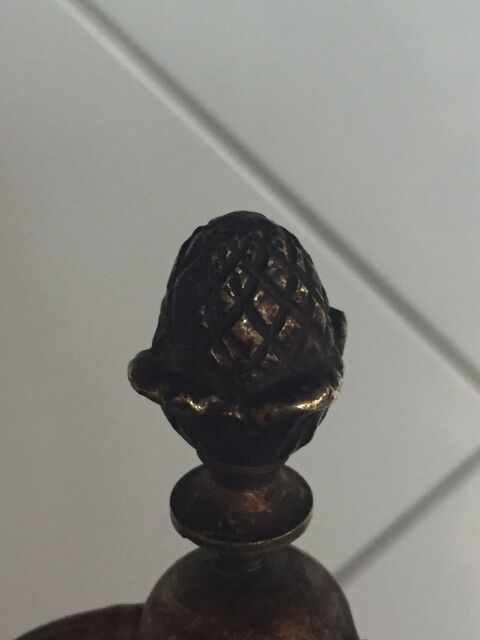 19th century bronze lamp