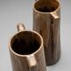 Pair of Denbac vases model 244 – vintage glazed French ceramics