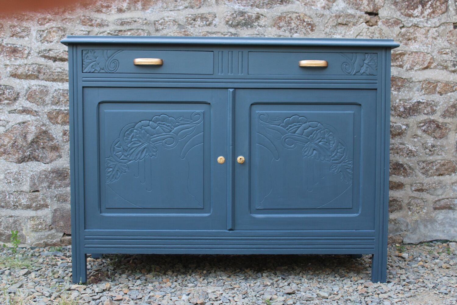 Vintage art deco parisian sideboard