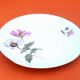 Serving dish Fine Bohemian porcelain Floral decoration