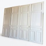 4 partition doors, 19th century.