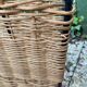 Raoul Guys vintage wicker magazine holder