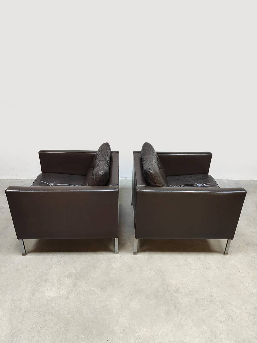 Vintage Dutch design 442 lounge chairs Pierre Paulin Artifort 1962