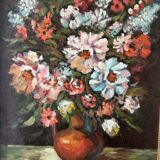 Signed bouquet of flowers