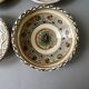 Set of 4 cups or Horezu pottery, signed