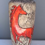 Vase Scheurich XL, West Germany of the 60s