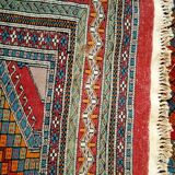 Old oriental rug made hands 280x195cm