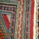 Old oriental rug made hands 280x195cm