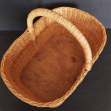 Vintage wicker basket 40 cm