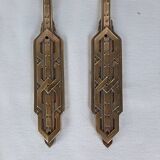Pair of Art Deco period wall lamps