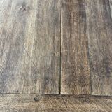 Wooden farmhouse table