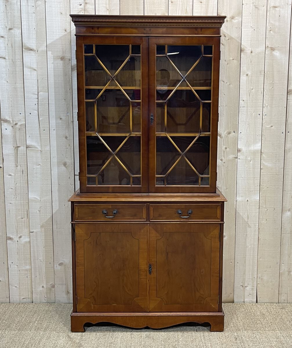 Buffet 2 English body glazed in yew - 1950s