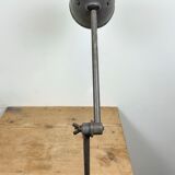 Brown Industrial Workshop Table Lamp, 1960s