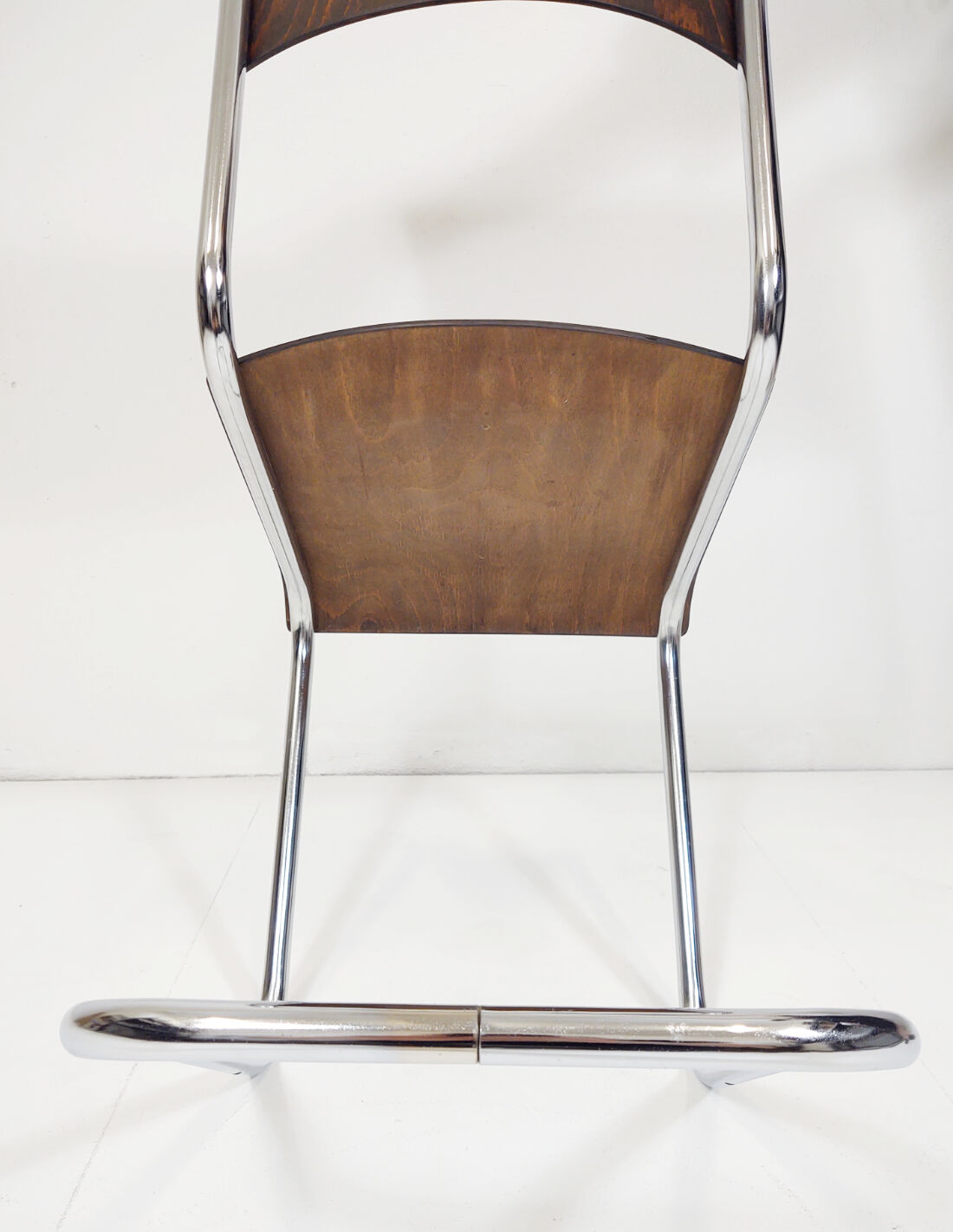Tubular steel cantilever chair by Mart Stam