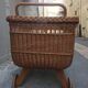 Large cradle wicker vintage organic mattress with "sound"