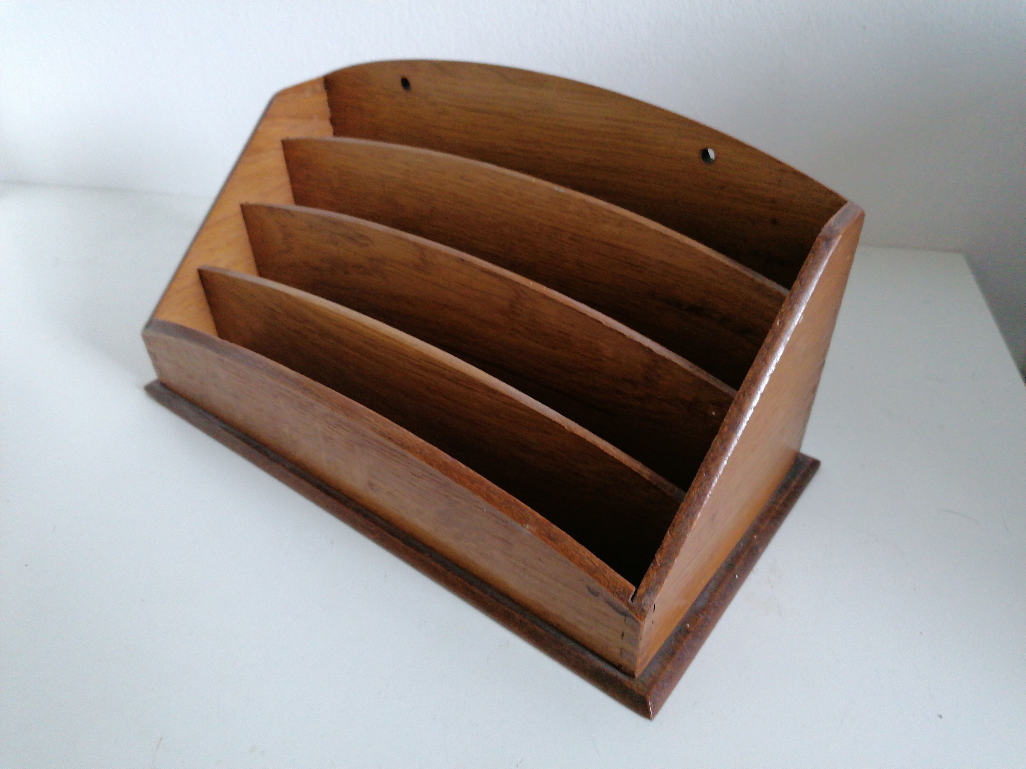 Trieur bois classeur courrier porte lettres