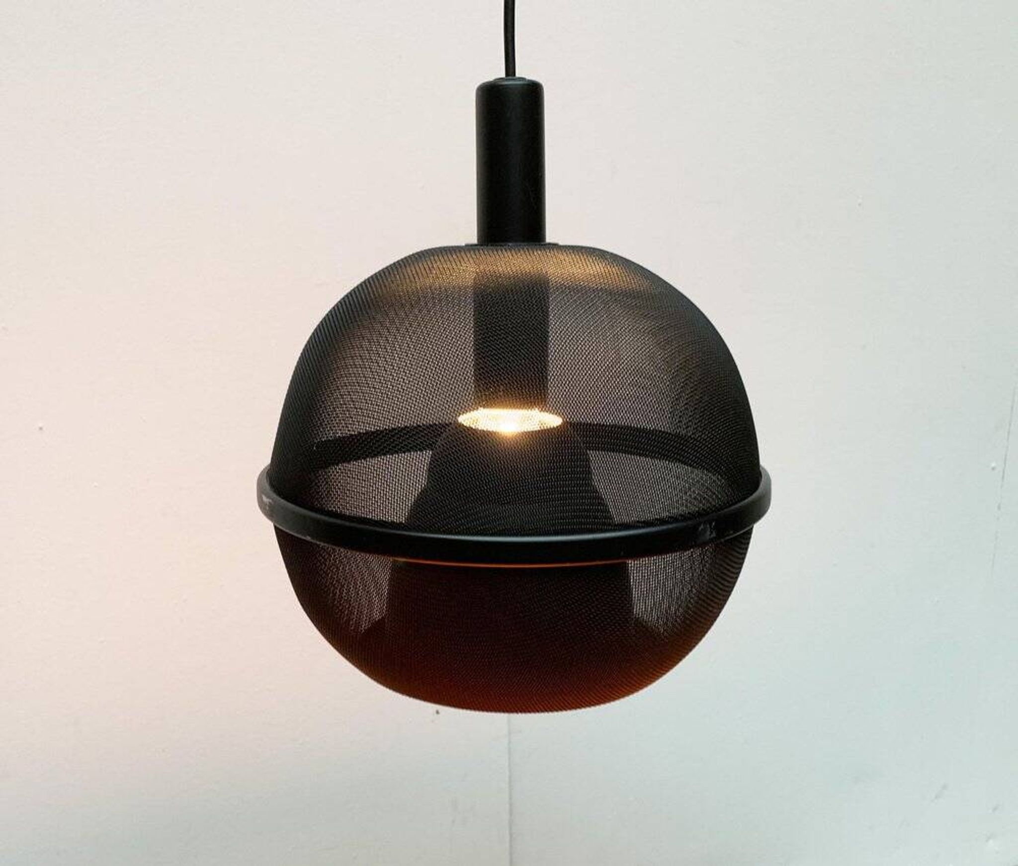Suspension Allemande de Plafond en Maille Space Age par Roger Tallon pour Erco