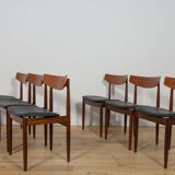 Mid-Century Dining Chairs in Teak by Ib Kofod Larsen for G-Plan, Great Britain, 1960s, Set of 6