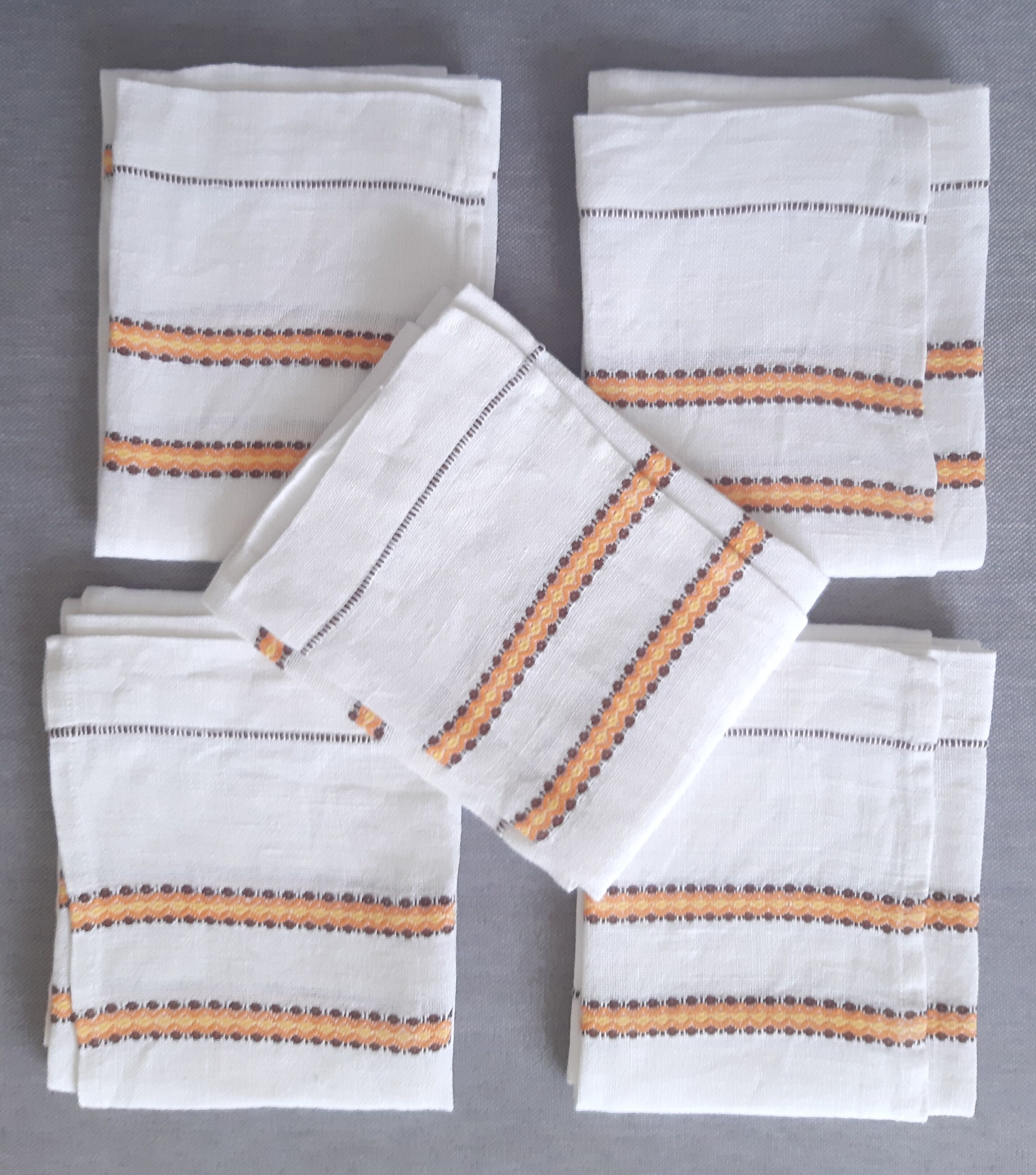 Linen towels / 5 linen towels