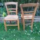 Rush chairs