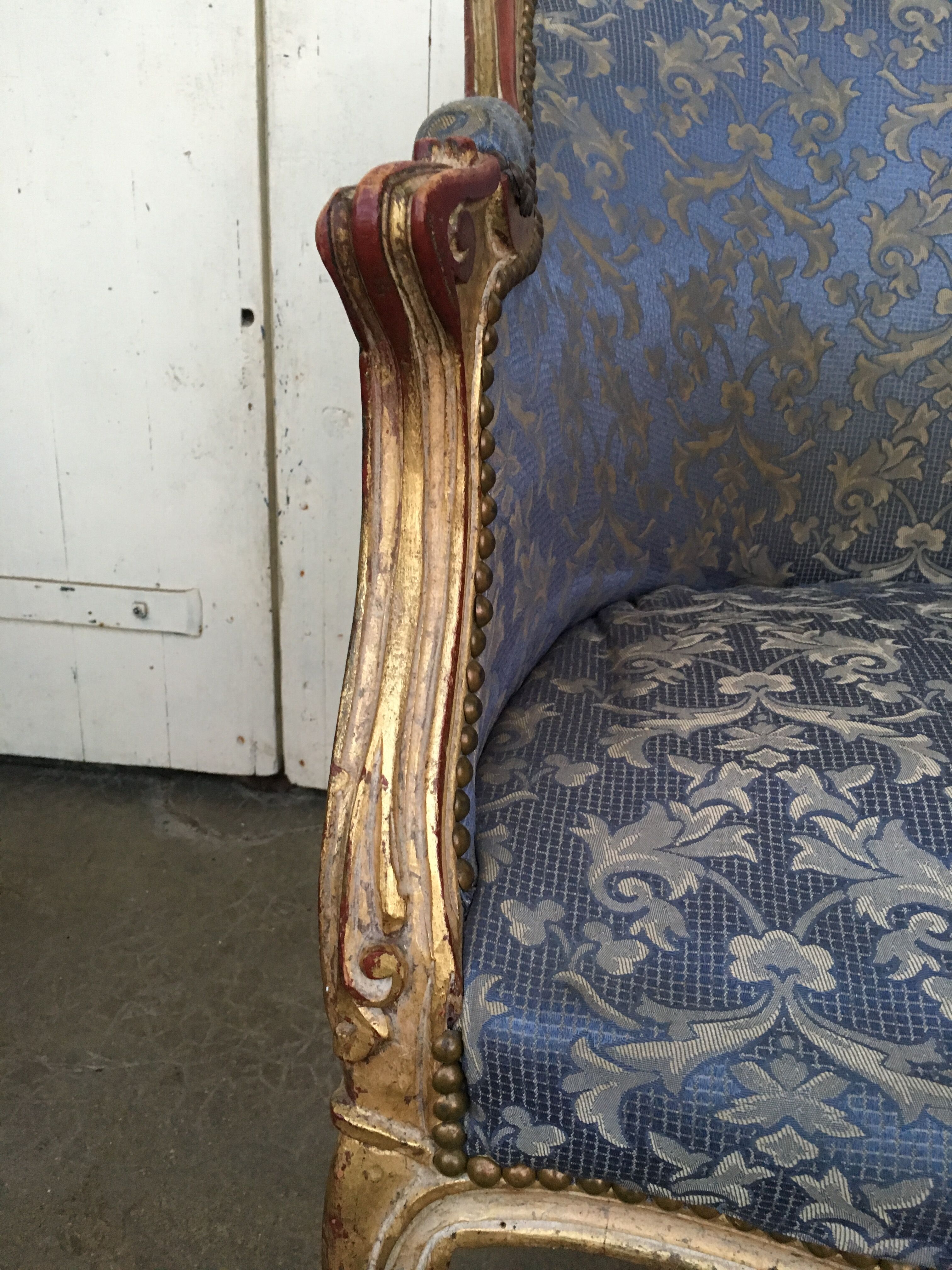 Fauteuil bergère