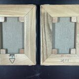 Pair of marine pendant oil on canvas, Paul Georgelin Côte d'Armor